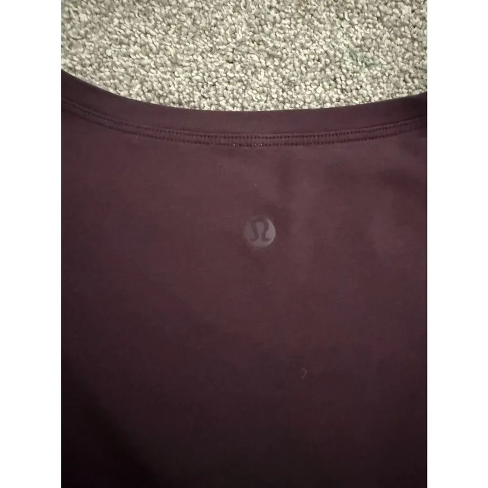 Lululemon All Yours Deep Purple Tank Sz 10